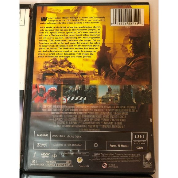 Wesley Snipes DVD Movies Lot of 4 - Picture 8 of 12